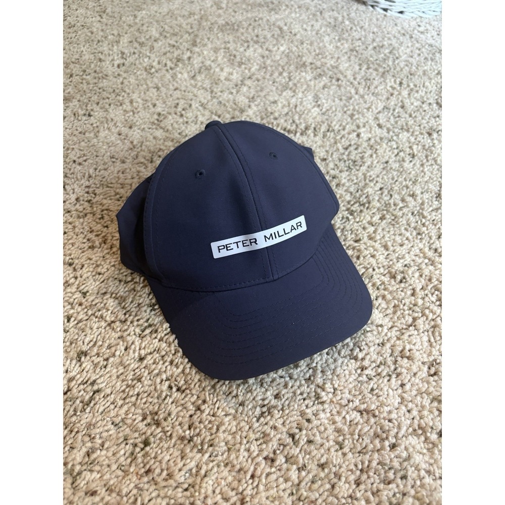 Peter Millar Navy Blue Adjustable Golf Hat